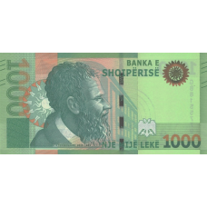 (317) Albania P78 - 1000 Leke (2019)